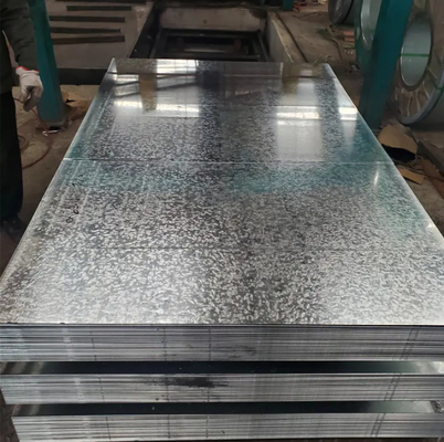 Dx51d Galvanized Sheets Z80 Zero Spangle Galvanized Steel Plate Of Chassis And Frame