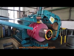 نمط الزهور PPGI PPGL صفيحة فولاذية ملونة